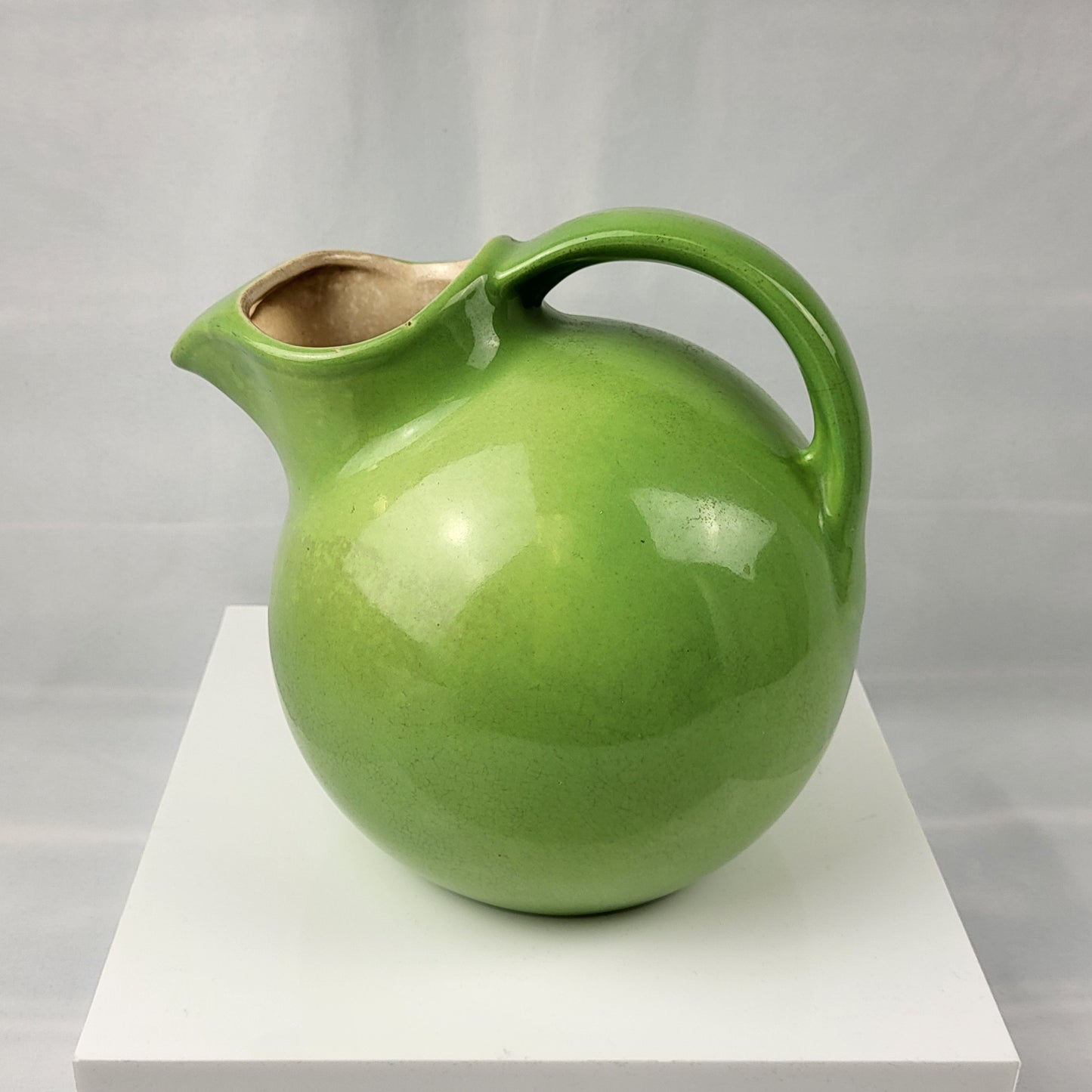 Green Pitcher - Vintage -  Red Wing Pottery