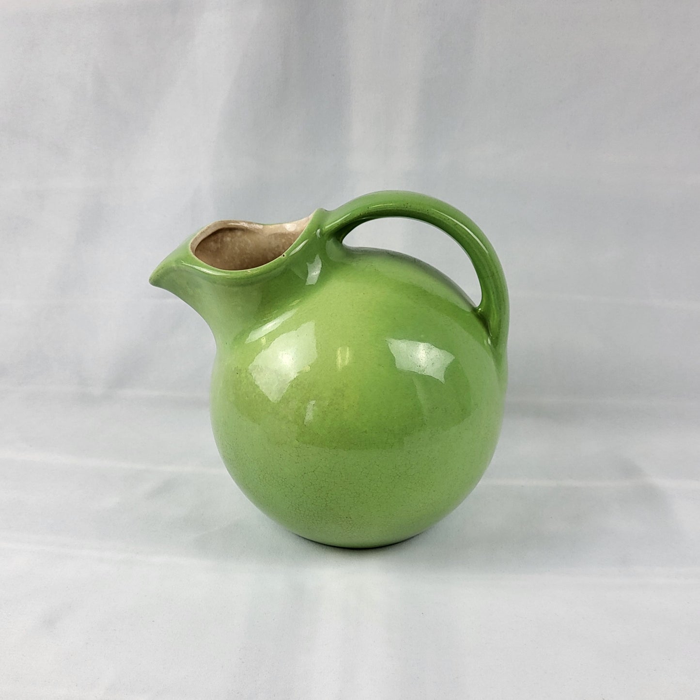 Green Pitcher - Vintage -  Red Wing Pottery