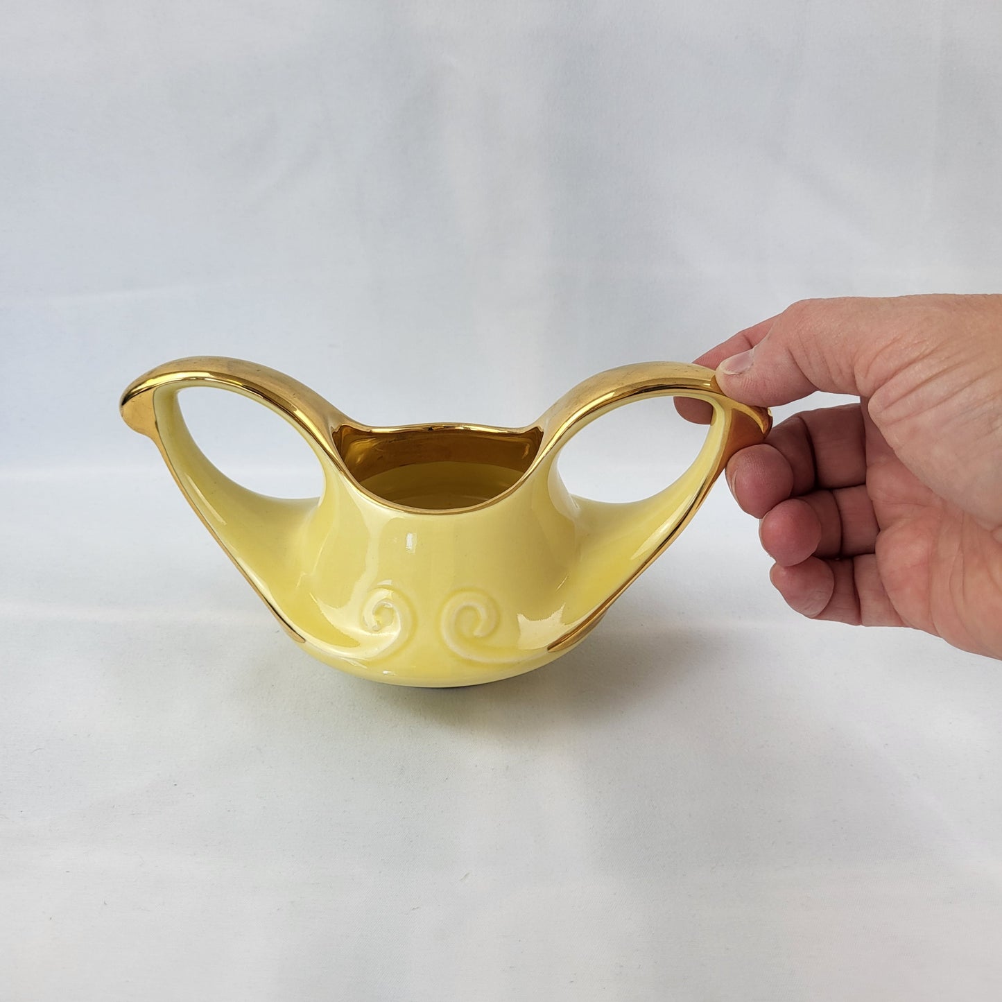 Teapot Set - Yellow and Gold